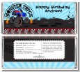Monster Truck - Personalized Birthday Party Candy Bar Wrappers thumbnail