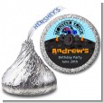 Monster Truck - Hershey Kiss Birthday Party Sticker Labels thumbnail