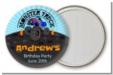 Monster Truck - Personalized Birthday Party Pocket Mirror Favors