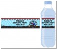 Monster Truck - Personalized Birthday Party Water Bottle Labels thumbnail