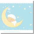 Over The Moon Boy Baby Shower Theme thumbnail