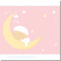 Over The Moon Girl Baby Shower Theme