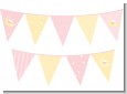 Over The Moon Girl - Baby Shower Themed Pennant Set thumbnail