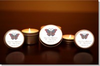 Mosaic Butterfly - Bridal Shower Candle Favors