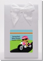 Motorcycle African American Baby Girl - Baby Shower Goodie Bags