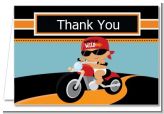 Motorcycle Baby - Baby Shower Thank You Cards