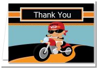 Motorcycle Baby - Baby Shower Thank You Cards