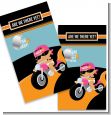 Motorcycle Hispanic Baby Girl - Baby Shower Scratch Off Game Tickets thumbnail