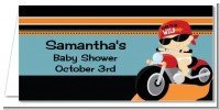 Motorcycle Baby - Personalized Baby Shower Place Cards