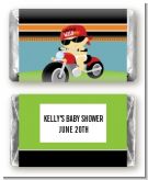 Motorcycle Baby - Personalized Baby Shower Mini Candy Bar Wrappers