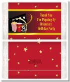 Movie Night - Personalized Popcorn Wrapper Birthday Party Favors Movie Night - Personalized Popcorn Wrapper Birthday Party Favors