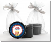 Movie Theater - Birthday Party Black Candle Tin Favors