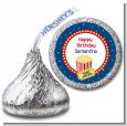 Movie Theater - Hershey Kiss Birthday Party Sticker Labels thumbnail