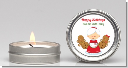 Mrs. Santa - Christmas Candle Favors