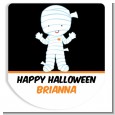 Mummy Costume - Personalized Hand Sanitizer Sticker Labels thumbnail