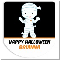 Mummy Costume - Personalized Hand Sanitizer Sticker Labels