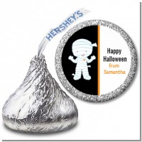 Mummy Costume - Hershey Kiss Halloween Sticker Labels