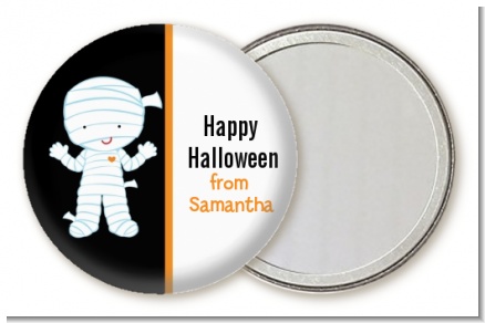 Mummy Costume - Personalized Halloween Pocket Mirror Favors