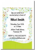 Musical Notes Colorful - Birthday Party Petite Invitations