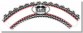 Little Man Mustache Black/Grey - Baby Shower Cupcake Wrappers