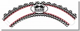 Little Man Mustache Black/Grey - Baby Shower Cupcake Wrappers