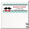 Mustache Bash - Birthday Party Return Address Labels thumbnail