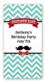 Mustache Bash - Custom Rectangle Birthday Party Sticker/Labels thumbnail