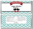 Mustache Bash - Personalized Birthday Party Candy Bar Wrappers thumbnail