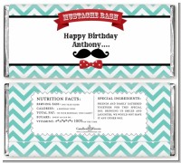 Mustache Bash - Personalized Birthday Party Candy Bar Wrappers