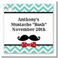 Mustache Bash - Personalized Birthday Party Card Stock Favor Tags thumbnail