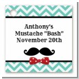 Mustache Bash - Personalized Birthday Party Card Stock Favor Tags thumbnail