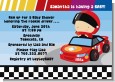 Nascar Inspired Racing - Baby Shower Invitations thumbnail