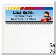 Nascar Inspired Racing - Baby Shower Return Address Labels thumbnail