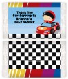 Nascar Inspired Racing - Personalized Popcorn Wrapper Baby Shower Favors thumbnail