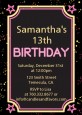 Neon Pink Glow In The Dark - Birthday Party Invitations thumbnail