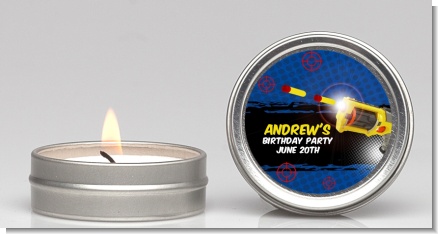 Nerf Gun - Birthday Party Candle Favors