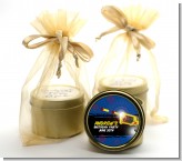 Nerf Gun - Birthday Party Gold Tin Candle Favors