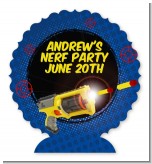 Nerf Gun - Personalized Birthday Party Centerpiece Stand