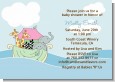 Noah's Ark Twins - Baby Shower Invitations thumbnail