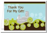 New Jersey Skyline - Bridal Shower Thank You Cards