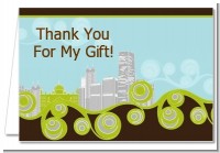 New Jersey Skyline - Bridal Shower Thank You Cards