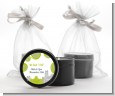 New Jersey Skyline - Bridal Shower Black Candle Tin Favors thumbnail