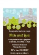 New Jersey Skyline - Bridal Shower Petite Invitations thumbnail