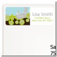 New Jersey Skyline - Bridal Shower Return Address Labels thumbnail