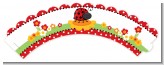 Modern Ladybug Red - Baby Shower Cupcake Wrappers