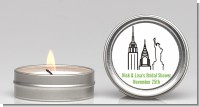 New York City - Bridal Shower Candle Favors
