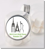 New York City - Personalized Bridal Shower Candy Jar