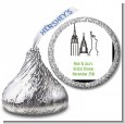 New York City - Hershey Kiss Bridal Shower Sticker Labels thumbnail