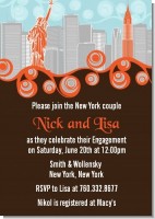 New York Skyline - Bridal Shower Invitations