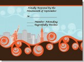 New York Skyline - Bridal Shower Response Cards